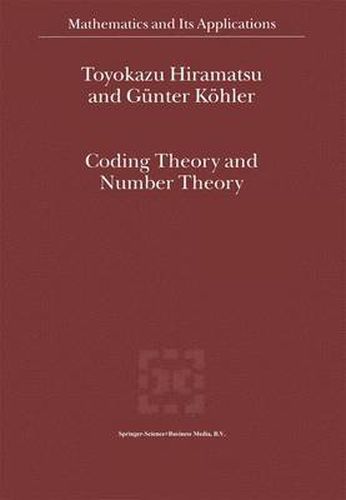 Cover image for Coding Theory and Number Theory