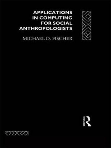 Cover image for Applications in Computing for Social Anthropologists