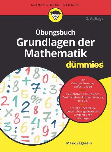 Cover image for UEbungsbuch Grundlagen der Mathematik fur Dummies 2e
