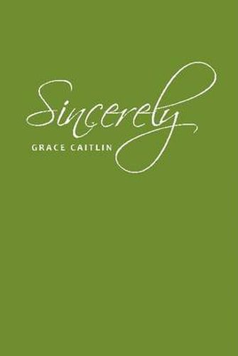 Cover image for Sincerely