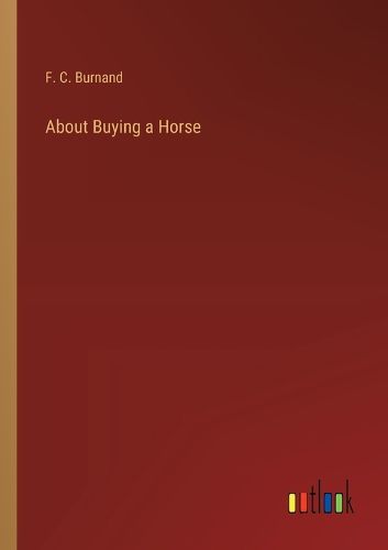 About Buying a Horse