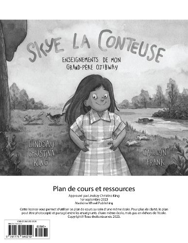 Cover image for Skye la conteuse plan de cours