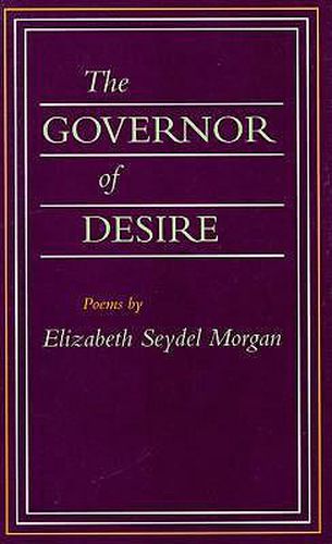 Cover image for The Governor of Desire: Poems