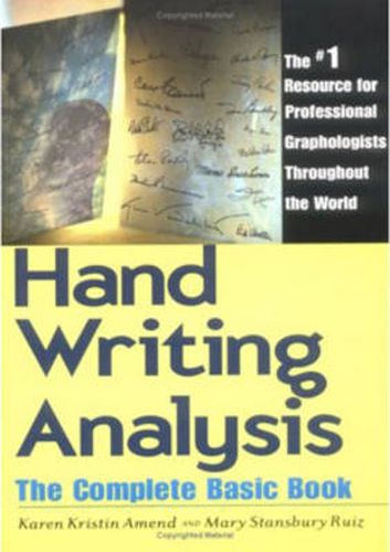 Cover image for Handwriting Analysis: The Complete Basic Book