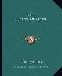 Cover image for The Gospel of Peter