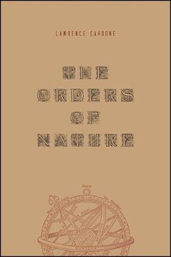 Cover image for The Orders of Nature