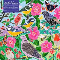 Cover image for Adult Jigsaw Puzzle: Kate Heiss: Garden Birds