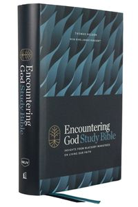 Cover image for Encountering God Study Bible: Insights from Blackaby Ministries on Living Our Faith (NKJV, Hardcover, Red Letter, Comfort Print)