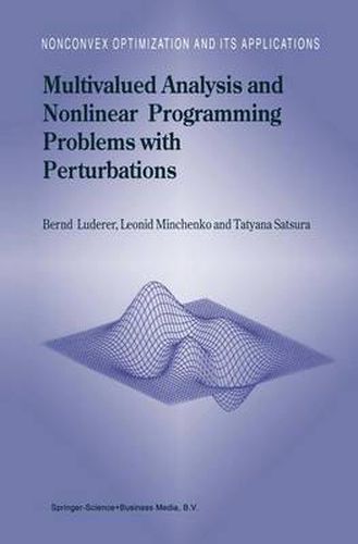 Cover image for Multivalued Analysis and Nonlinear Programming Problems with Perturbations