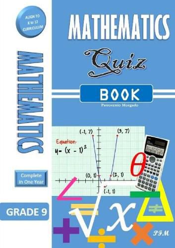 Cover image for Mathematics 9 Quiz Book