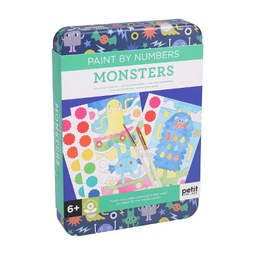 Cover image for Paint by Numbers: Monsters