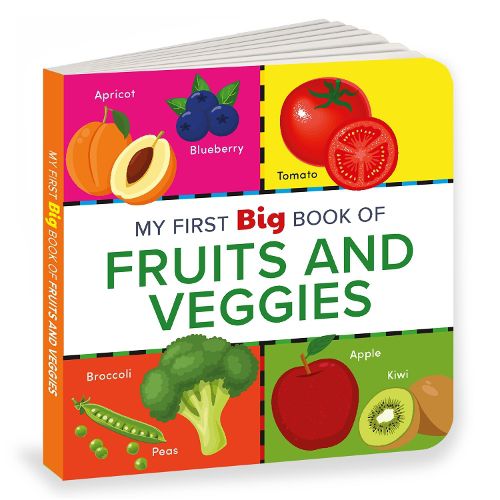 Cover image for My First Big Book of Fruits & Veggies