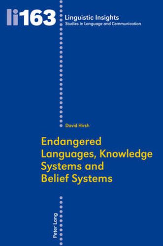 Cover image for Endangered Languages, Knowledge Systems and Belief Systems