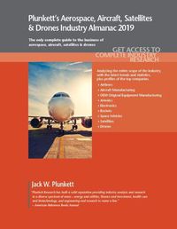 Cover image for Plunkett's Aerospace, Aircraft, Satellites & Drones Industry Almanac 2019