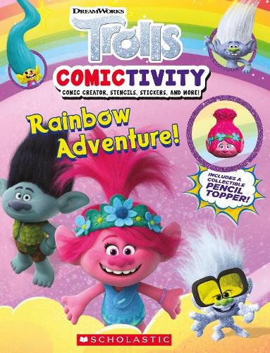 Cover image for Trolls: Comictivity: Rainbow Adventure!