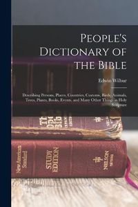 Cover image for People's Dictionary of the Bible