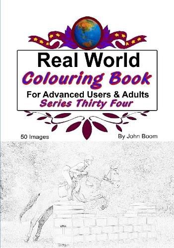 Cover image for Real World Colouring Books Series 34