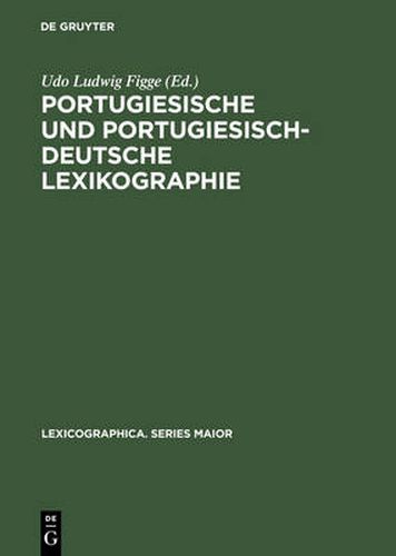 Cover image for Portugiesische und portugiesisch-deutsche Lexikographie
