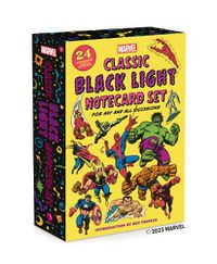 Cover image for Marvel Classic Black Light Notecard Set