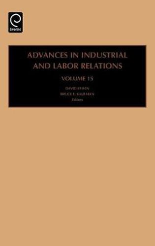 Cover image for Advances in Industrial and Labor Relations