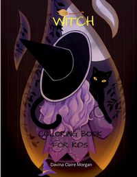 Cover image for Witch Coloring Book for Kids