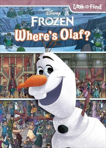 Cover image for Disney Frozen Where's Olaf?