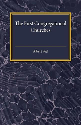 The First Congregational Churches: New Light on Separatist Congregations in London 1567-81