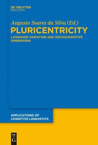 Cover image for Pluricentricity: Language Variation and Sociocognitive Dimensions