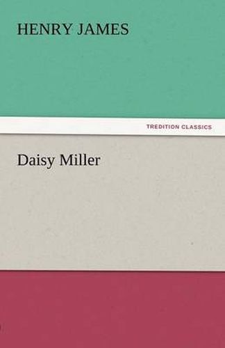 Cover image for Daisy Miller