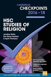 Cover image for Cambridge Checkpoints HSC Studies of Religion 2016-18