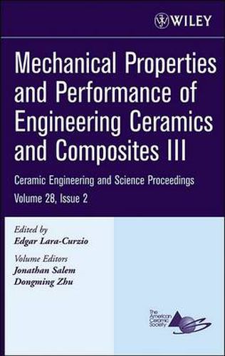 Cover image for Mechanical Properties and Performance of Engineering Ceramics and Composites III