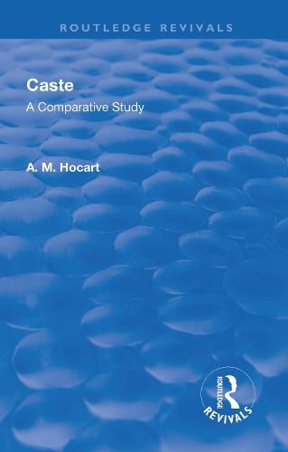 Cover image for Caste: A Comparative Study