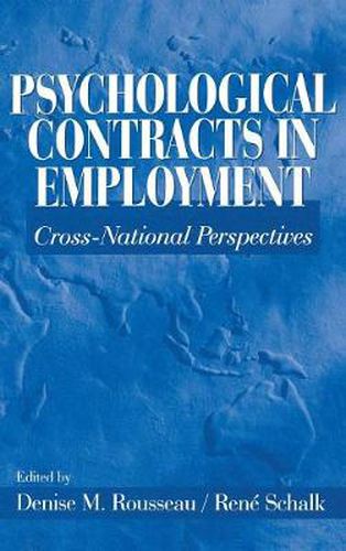 Psychological Contracts in Employment: Cross-national Perspectives