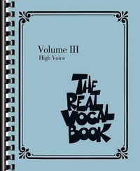 Cover image for The Real Vocal Book: High Voice