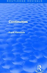 Cover image for Continuities