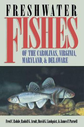 Cover image for Freshwater Fishes of the Carolinas, Virginia, Maryland and Delaware