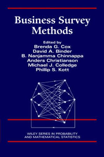 Cover image for Survey Methods for Businesses, Farms and Institutions