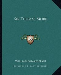 Cover image for Sir Thomas More