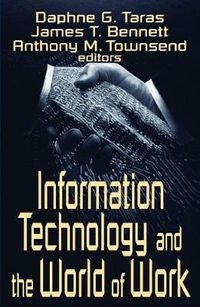 Cover image for Information Technology and the World of Work
