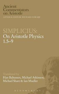 Cover image for Simplicius: On Aristotle Physics 1.5-9