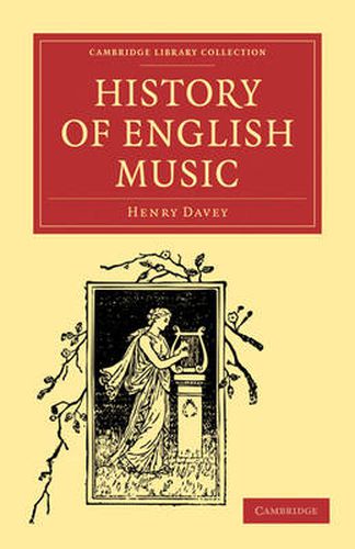 Cover image for History of English Music