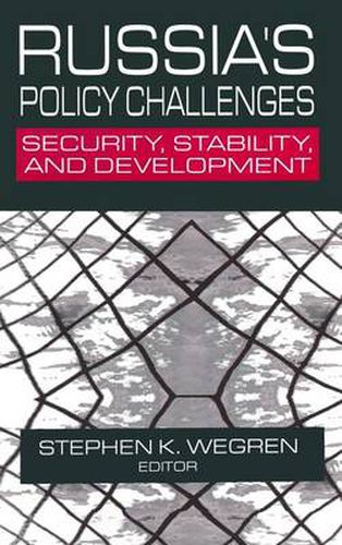 Cover image for Russia's Policy Challenges: Security, Stability and Development