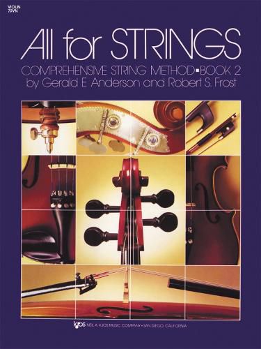 Cover image for All for Strings Book 2 - Violin