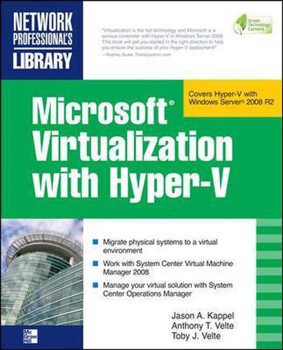 Cover image for Microsoft Virtualization with Hyper-V