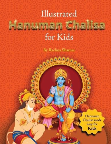 Cover image for Illustrated Hanuman Chalisa for Kids