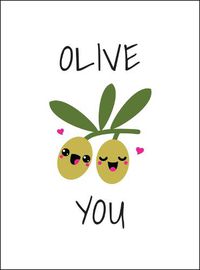 Cover image for Olive You: Punderful Ways to Say 'I Love You