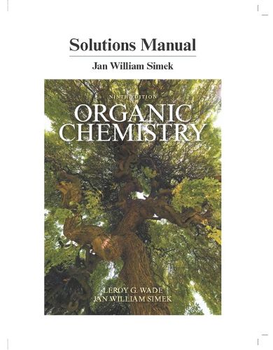 Cover image for Student Solutions Manual for Organic Chemistry