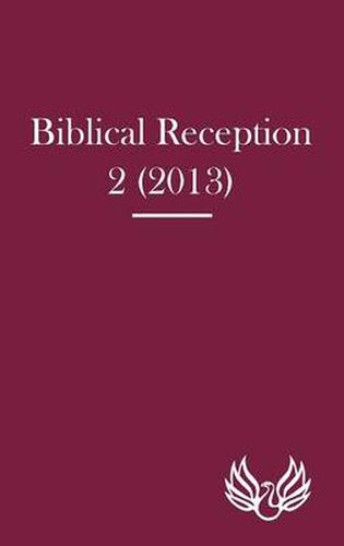 Cover image for Biblical Reception 2 (2013)