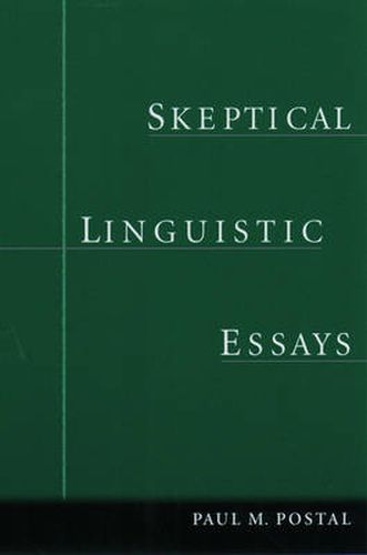 Cover image for Skeptical Linguistic Essays