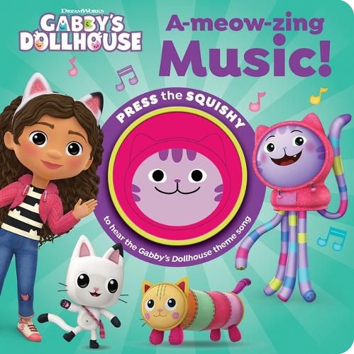 Cover image for DreamWorks Gabby's Dollhouse: A-Meow-Zing Music! Sound Book